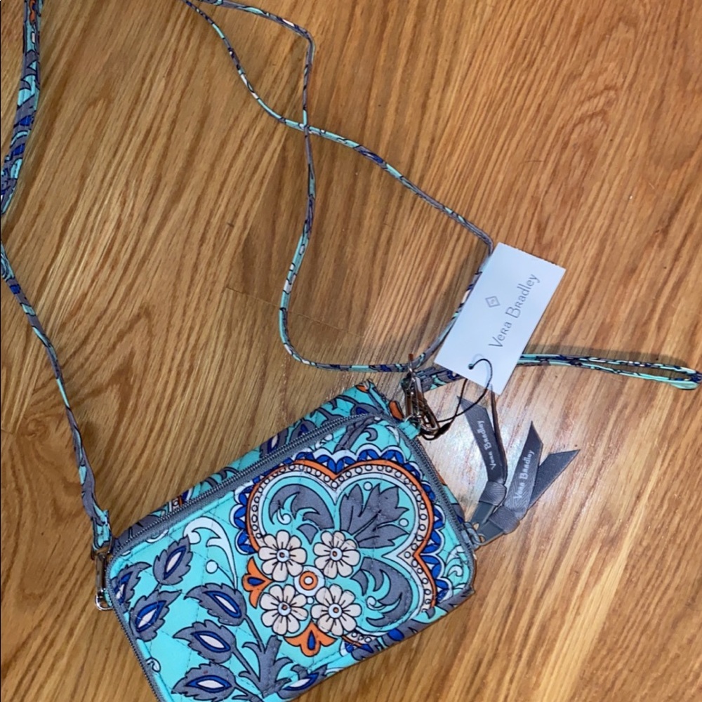 brand new Vera Bradley crossbody wallet